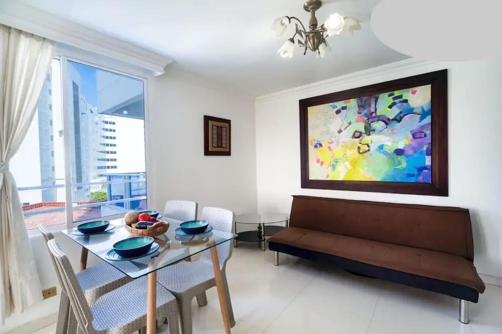 Apartamento AL1-LM Cerca al mar con Aire