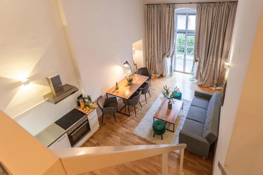 Deluxe Loft With Terrace in the Historic Centre of Krems