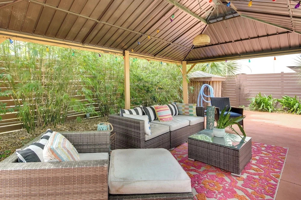 Walk to Ocean: Family Biloxi Haven w/ Pool & Patio