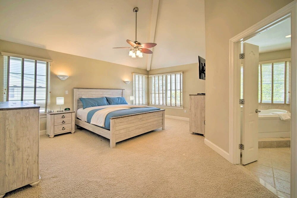 Spacious Brigantine Home ~ 1 Block to Beach!