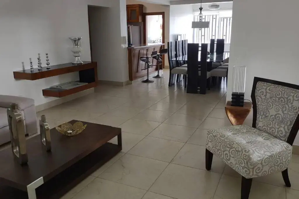 Spacious modern condo for 7 people in Santiago