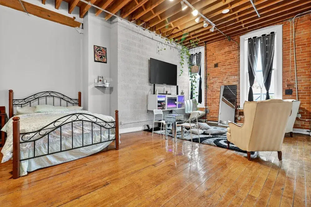 Huge 'man Cave' 2 Mins From Downtown Detroit 1 Bedroom Apts