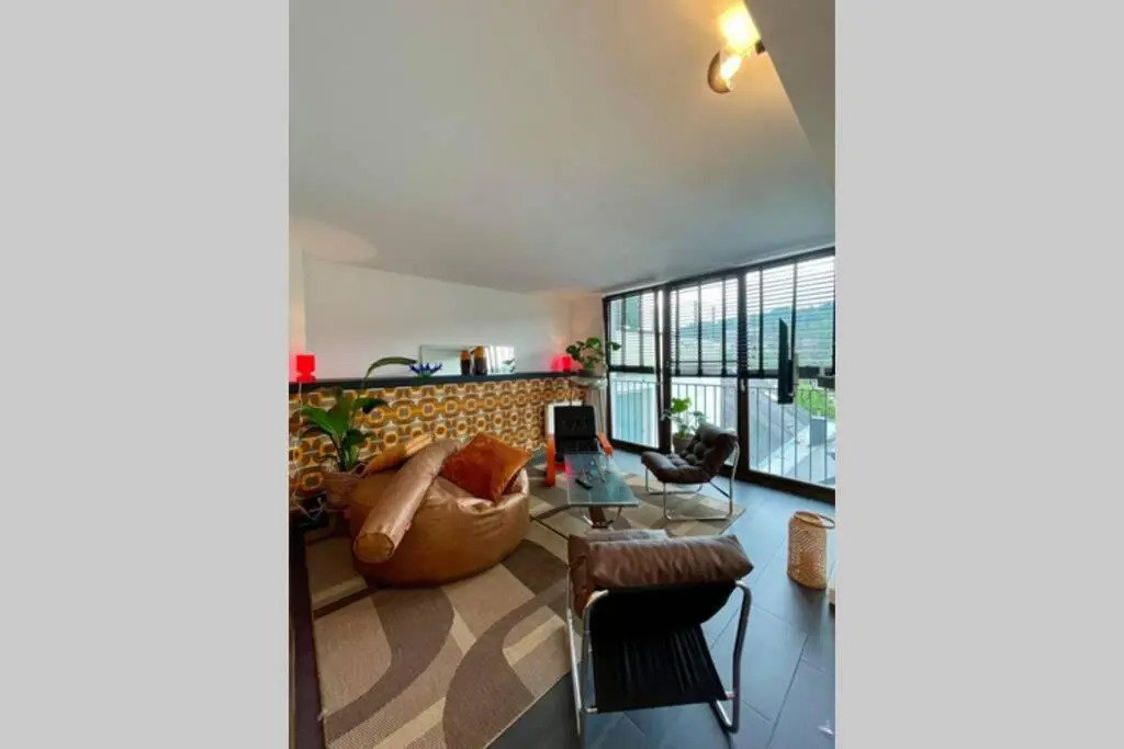 Appartement loft Vintage vue sur le château