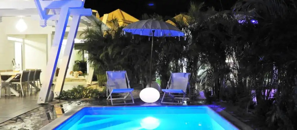 Villa With 4 Bedrooms in Le Moule, With Private Pool, Furnished Terrace and Wifi - 200 m From the Beach
