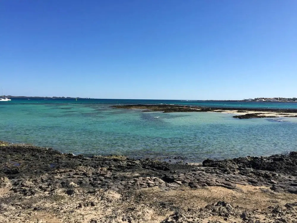 House With 2 Bedrooms in Corralejo, With Wonderful sea View, Shared Pool, Furnished Terrace