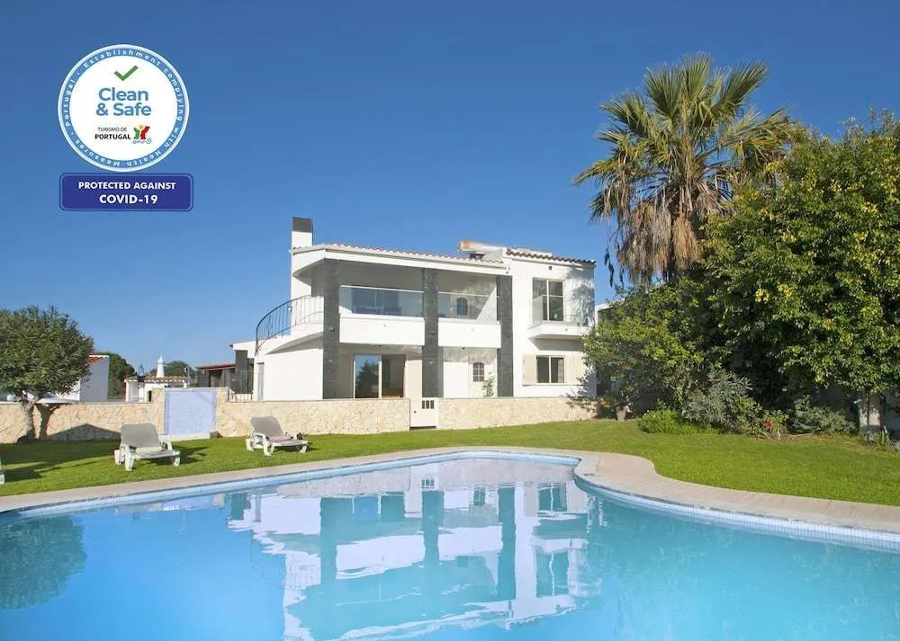 Villa Hollywood - Sítio calmo com piscina aquecível e BBQ - Albufeira