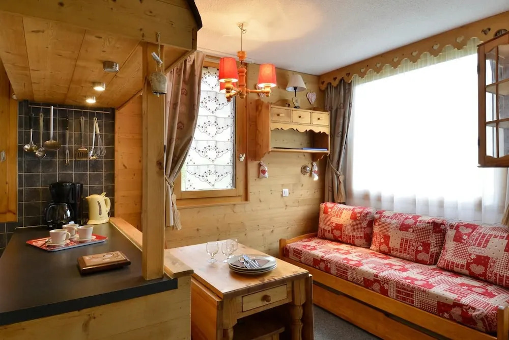 Belle Plagne Apartment Refurnished Located on the Slopes for 6 People Pds225