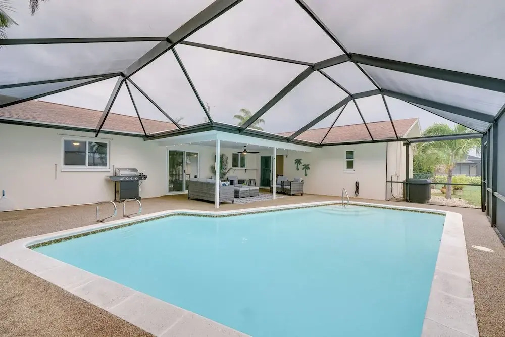 Cape Coral Home w/ Pool & Boat Dock, 5 Mi to Beach
