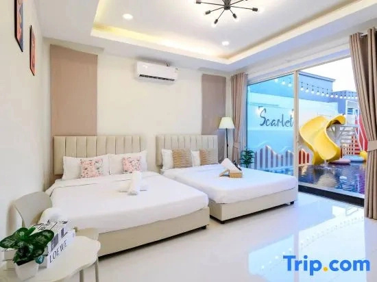 Private Pool Villa Pattaya Jomtien 3 bedrooms - Scarlet Pool Villa