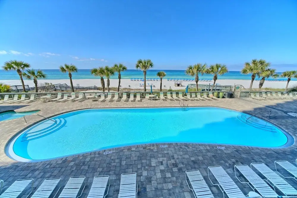 Beautiful Beachfront Condo with Pool View - Unit 0203 by RedAwning