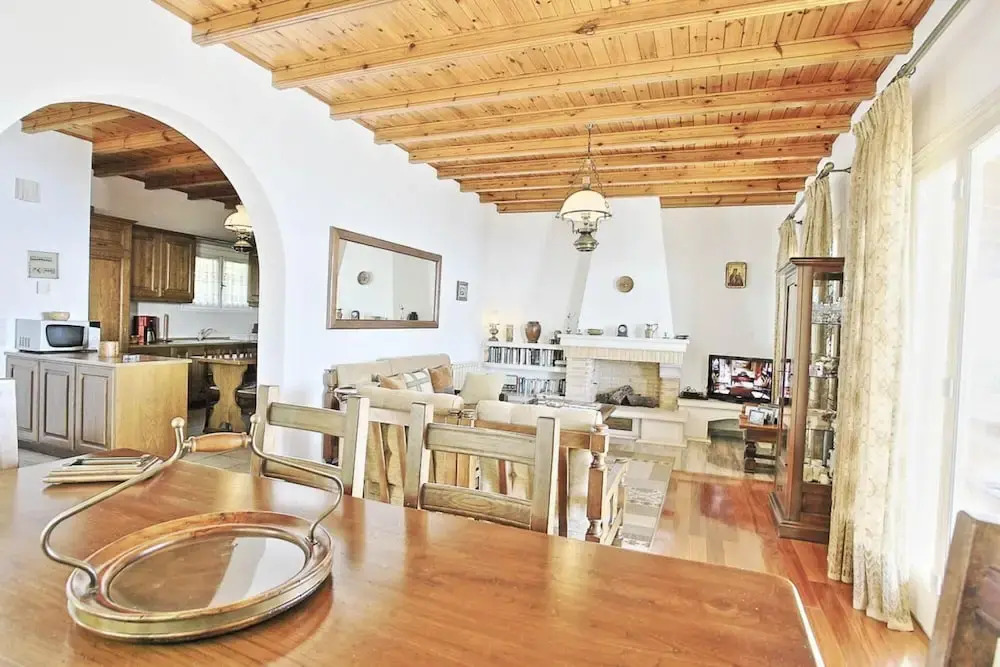Villa Elpida Private Pool Walk to Beach Sea Views A C Wifi Car Not Required - 2423