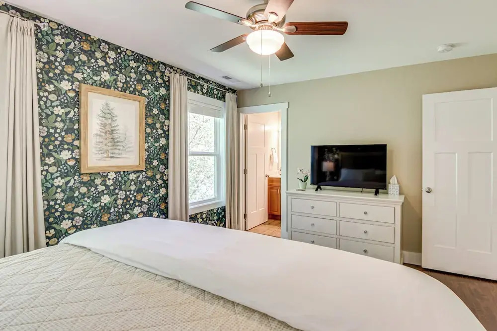 Walk to Dtwn Waynesville: Home w/ Deck!