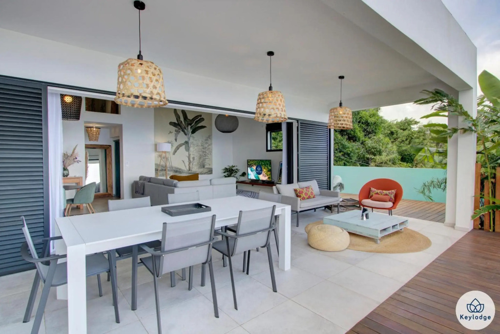Villa Paloma 4 étoiles avec Piscine et Vue exceptionnelle sur l'ocean à Saint-Leu