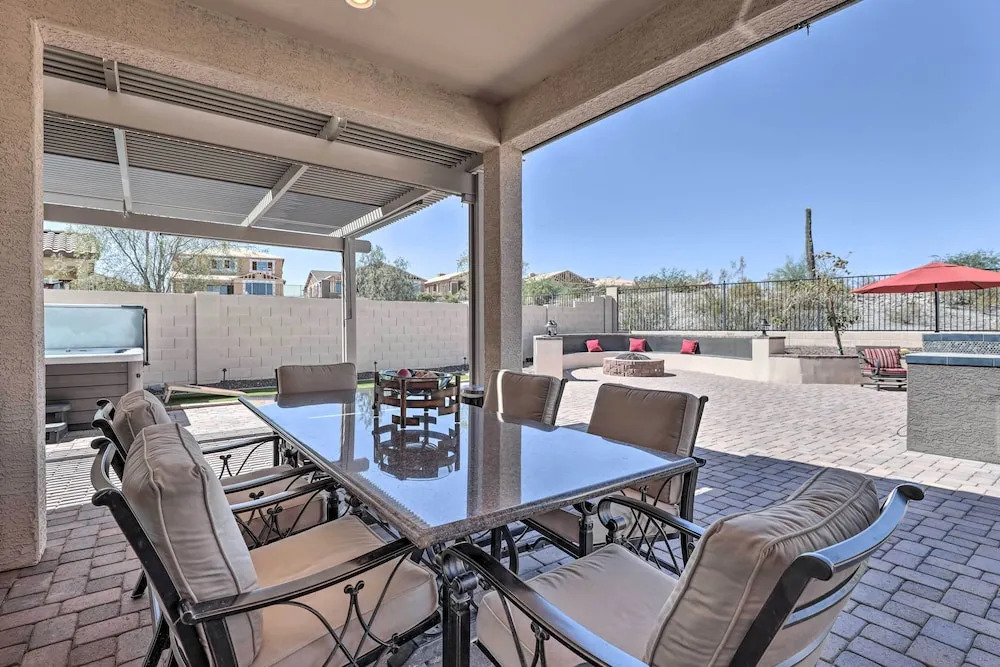 Sun-dappled Goodyear Home w/ Hot Tub & Fire Pit