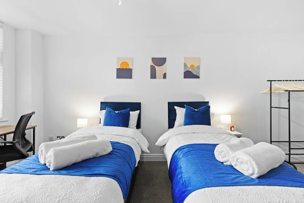 Stylish Luxury 2bed 2bath Apartment in Nottingham City - Free Parking