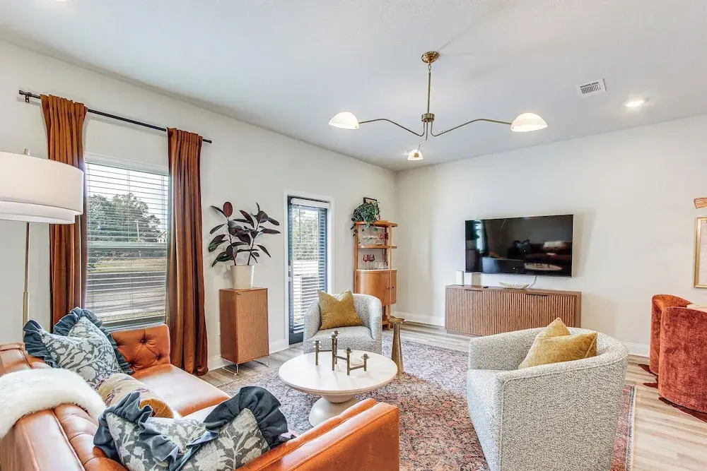 Walk to Biloxi Beach Fun! Chic & Updated Townhome
