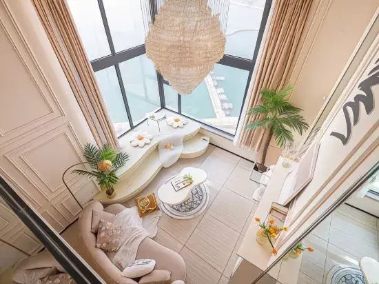 Yuan said sea view art LOFT holiday apartment (Qingdao Evergrande Golden Beach Branch)