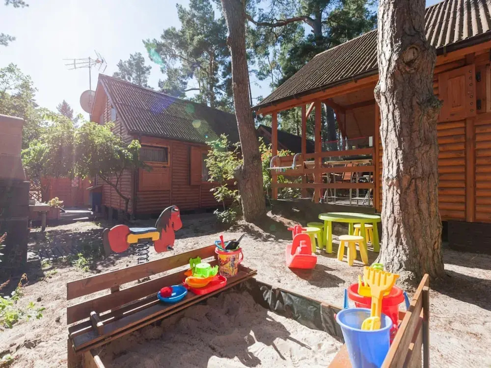 Holiday homes near the seaside beach, Pobierowo