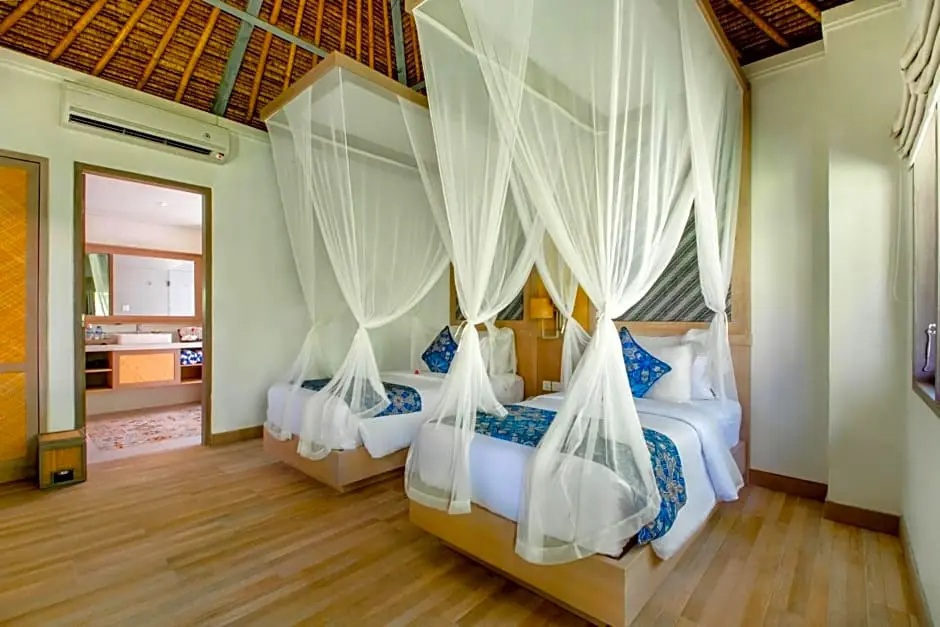 Двухместный номер Premier с видом на сад (двуспальная кровать) в Nirwana Beach & Resort