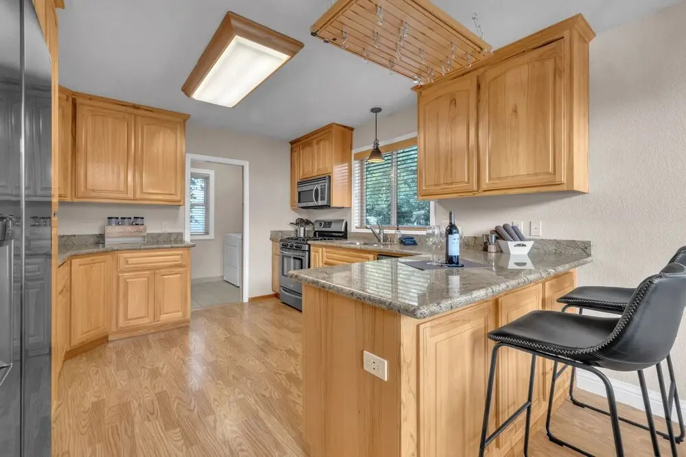 Prasad Retreat - Sunny Home W/ Deck & Air Hockey 3 Bedroom Home by Bear Valley Vacation Rentals