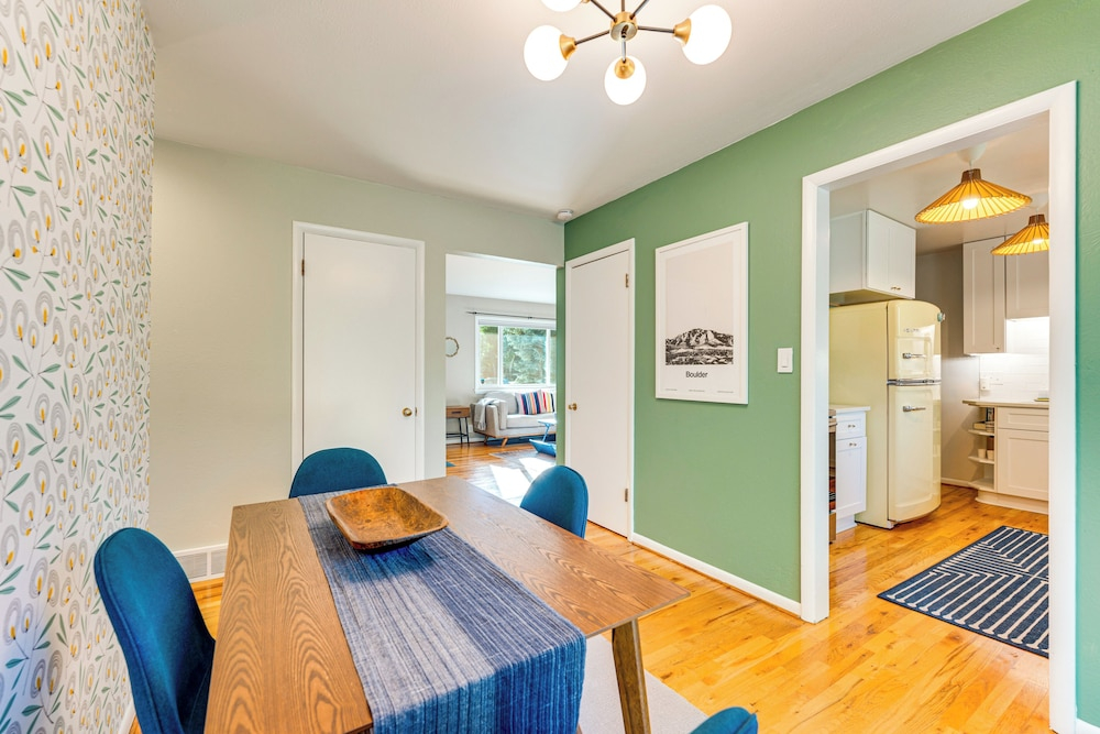 Central Boulder Home w/ Outdoor Oasis, Walk to CU!