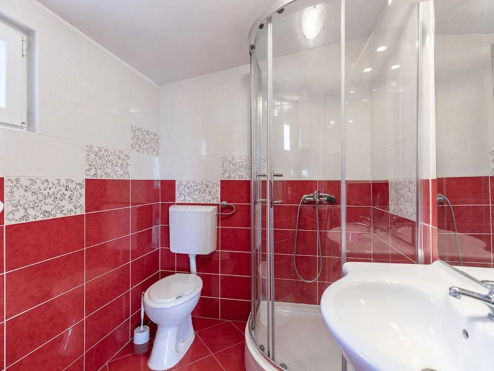Waterfront Apartment in Vir with Balcony near Sea Beach