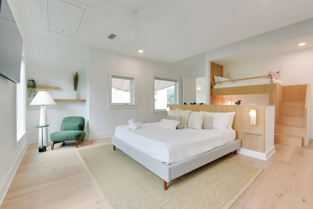 Stroll to Shore, Modern Santa Rosa Beach Duplex