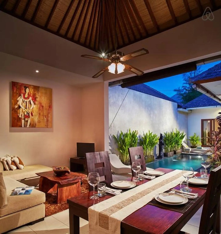 1BR Private villa seminyak,20mint walk 2 the beach