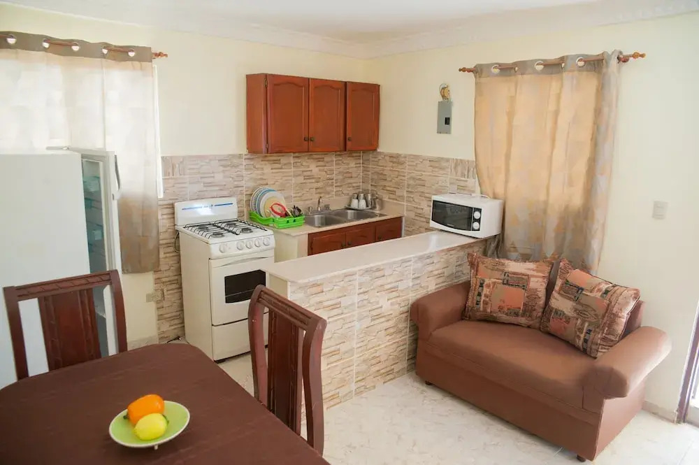 Moderno Apartamento de 1 Habitación con 2 Camas Cerca del Aeropuerto Las América