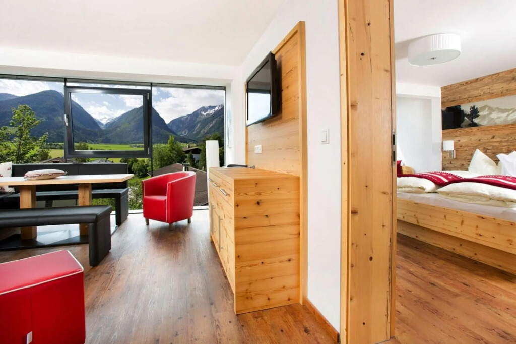 Apartment in Neukirchen with a balcony
