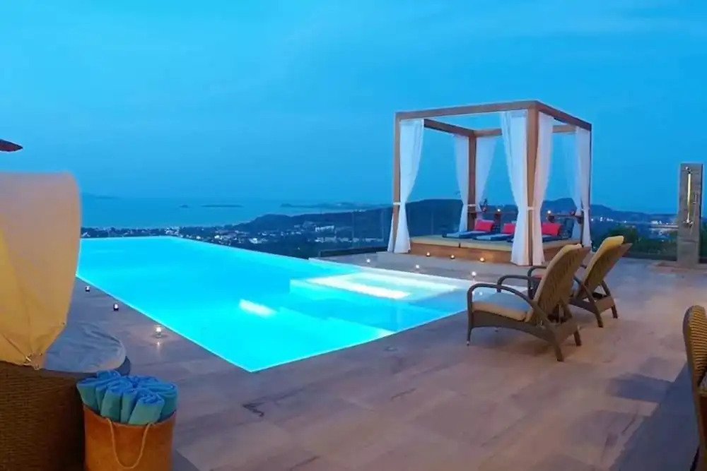 10 Bedroom Twin Seaview Villas 5 star with staff-SDV080A-By Samui Dream Villas