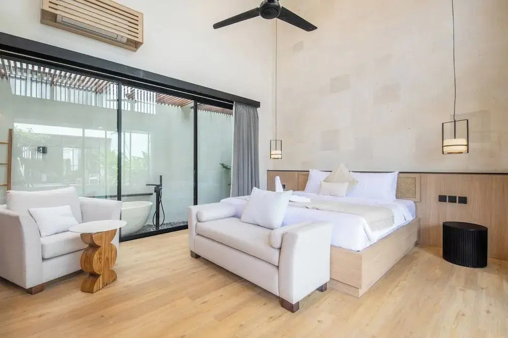 Superb 3br villa Canggu, AC, 5 mins to beach