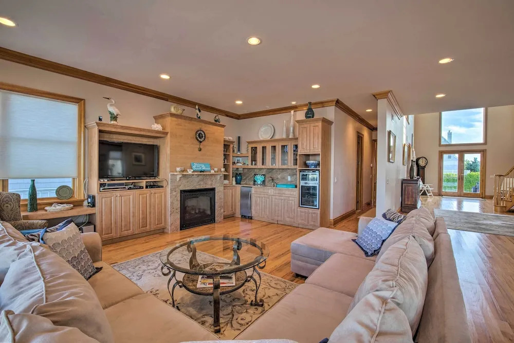 Waterfront Home w/ Large Deck + Private Pool!