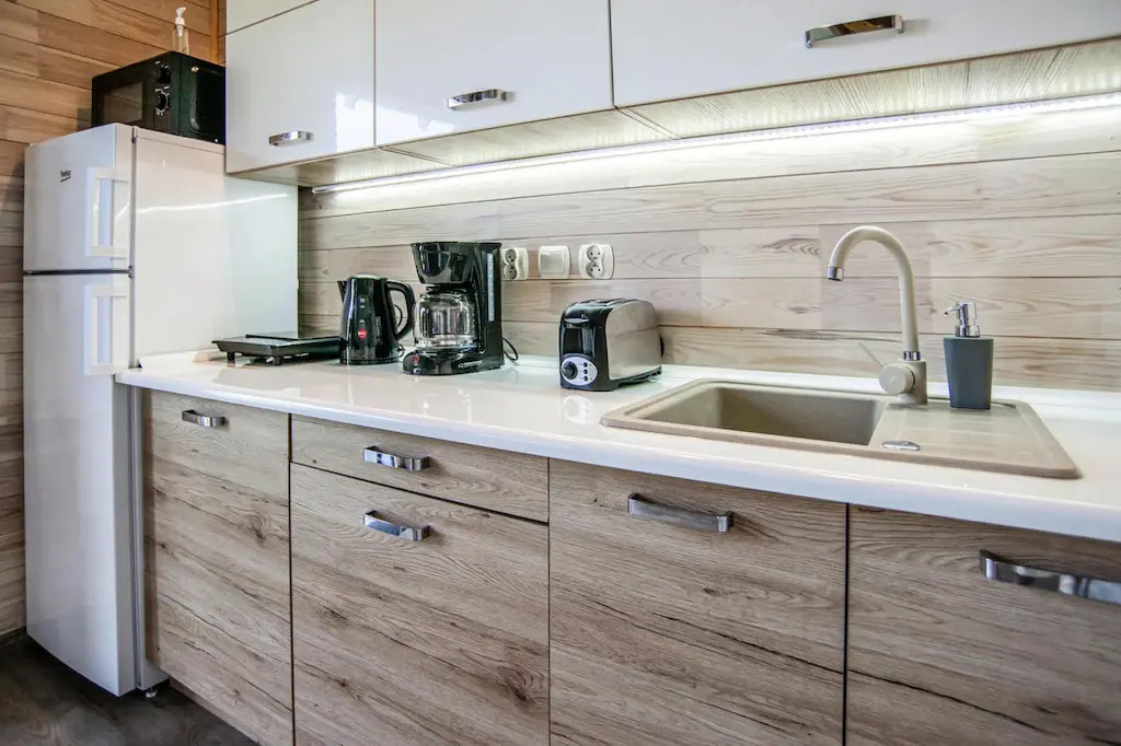 Air-conditioned holiday homes, summer pool, Rewal