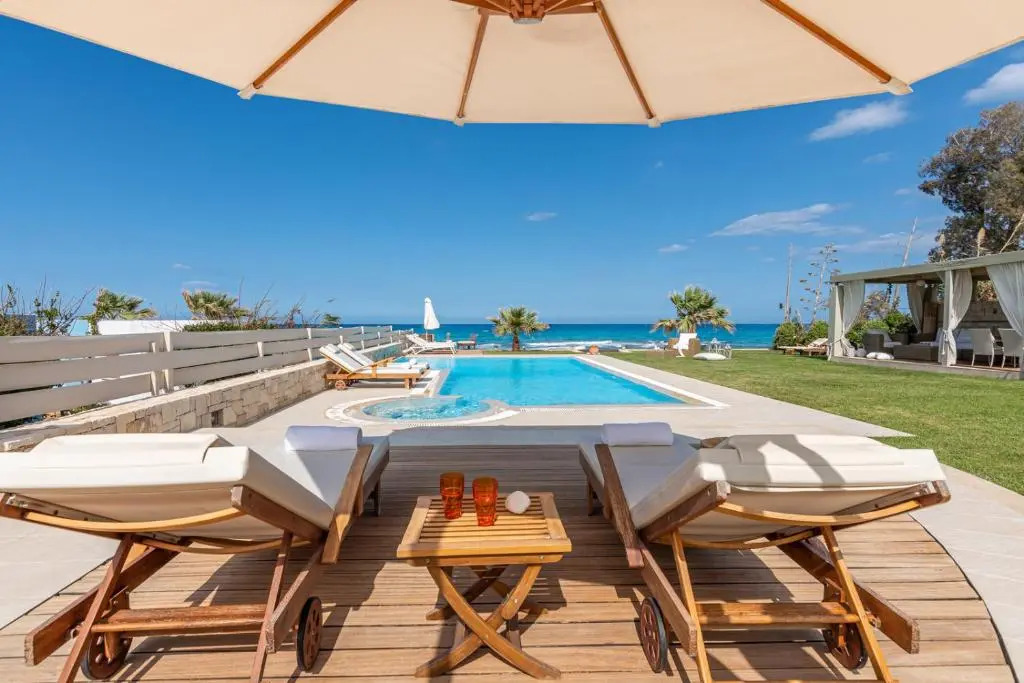 Hersonissos Beach Villa - Your Seafront Retreat by etouri