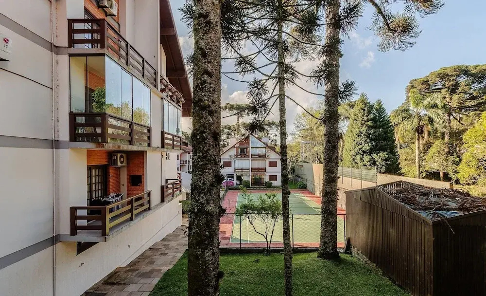 Apt Duplex With Fireplace in Gramado Rln204