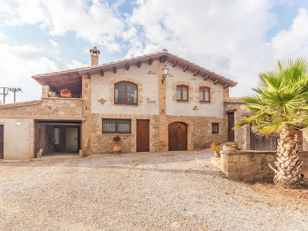 Magnificent Restored Stone House for 10 People With Private Pool in Solsona
