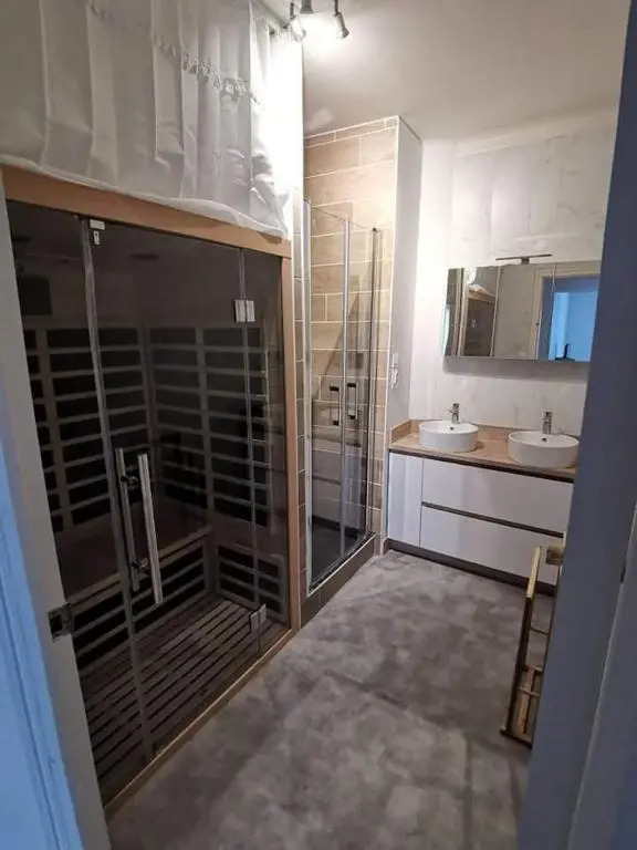 Appartement Quimper centre ville avec sauna