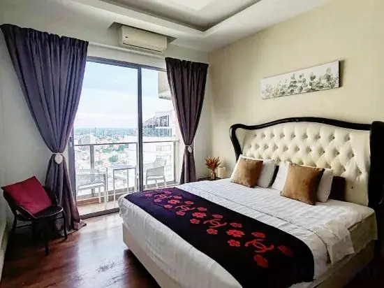 Sliverscape Premier Suite @ Melaka Raya [WiFi | Bathtub | Sleep 2-4]