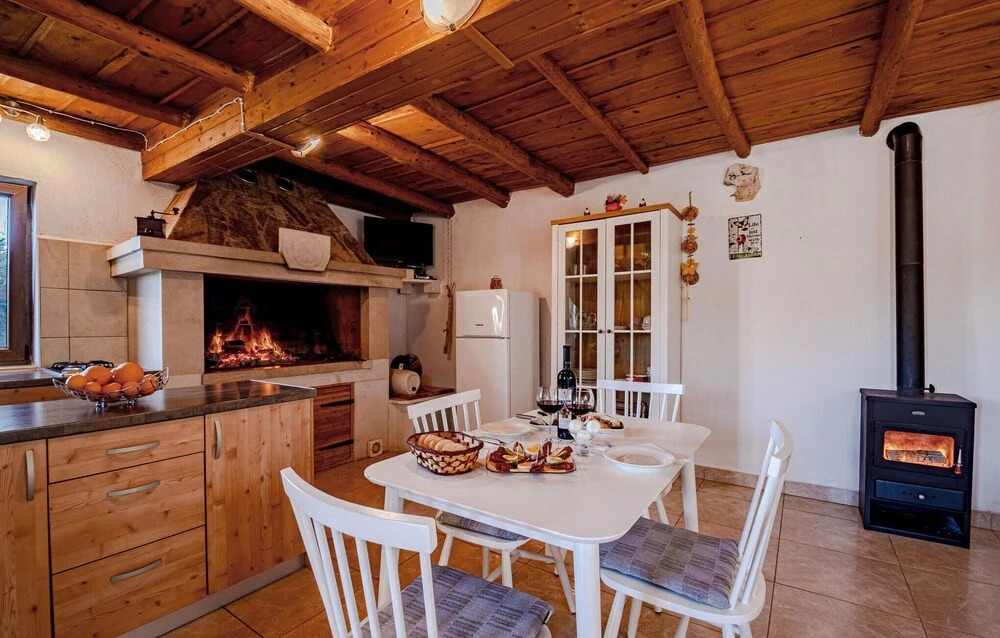 Stunning Home in Koricenica With 1 Bedrooms, Outdoor Swimming Pool and Wifi