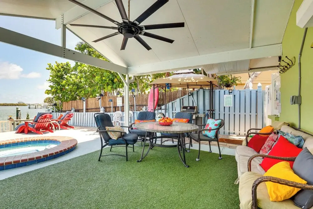 Waterfront Getaway w/ Pool & Dock - Walk to Beach!