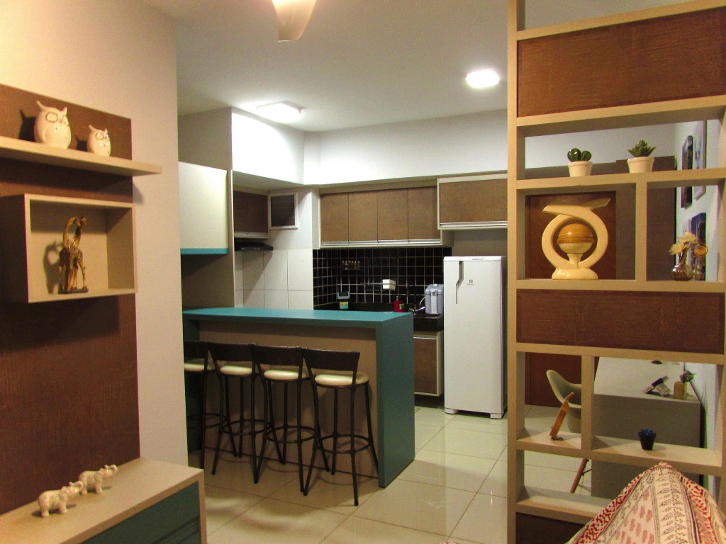 Apartamento com piscina e academia