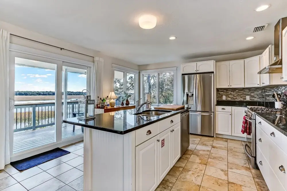 Open Floor Home with Marsh Front Deck and Breathtaking View by RedAwning