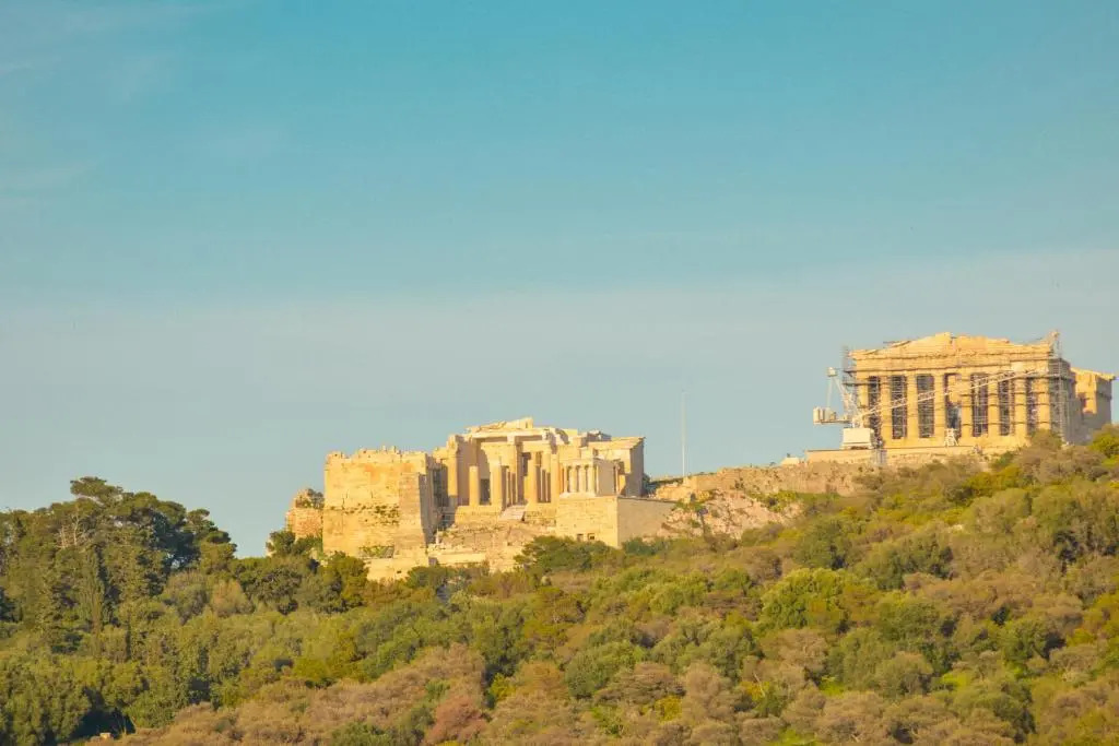 Athens house with yard 12 min walk to Acropolis