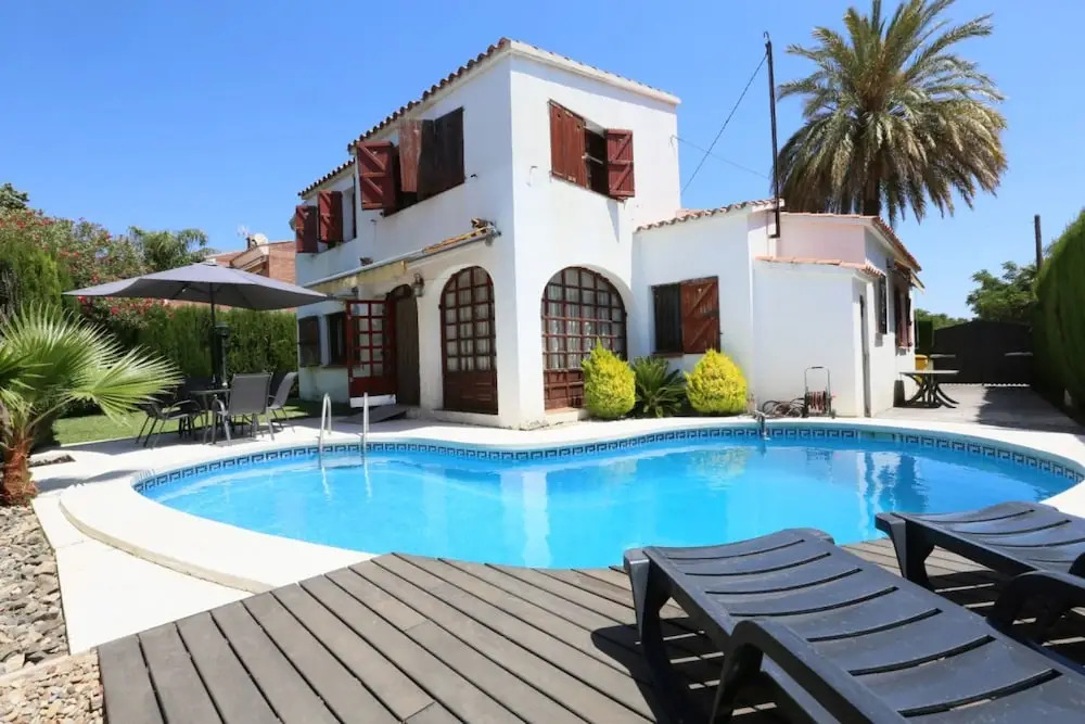 Villa Tranquila Para 11 Personas en Cambrils