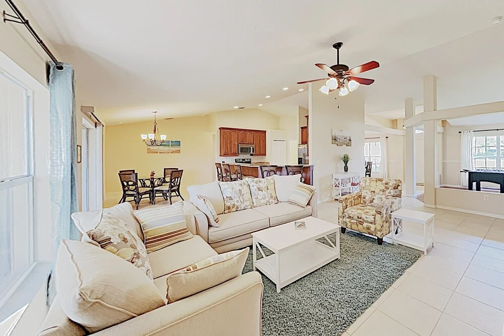 Charming Cape Coral Gem W/ Lanai & Pool 4 Bedroom Home