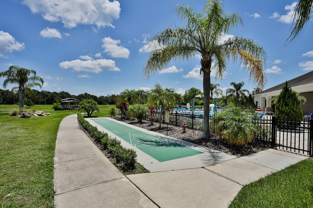 Water View Retreat With Lanai, Heated Pool, Pool Spa, Game Room, & AC