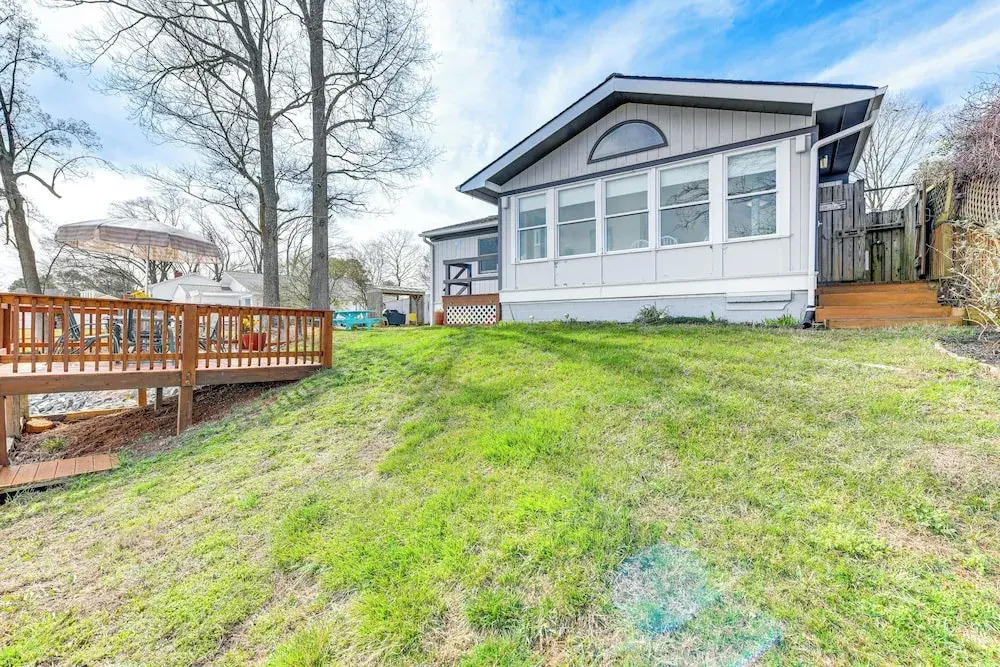 Riverfront Colonial Beach Home w/ Private Beach!