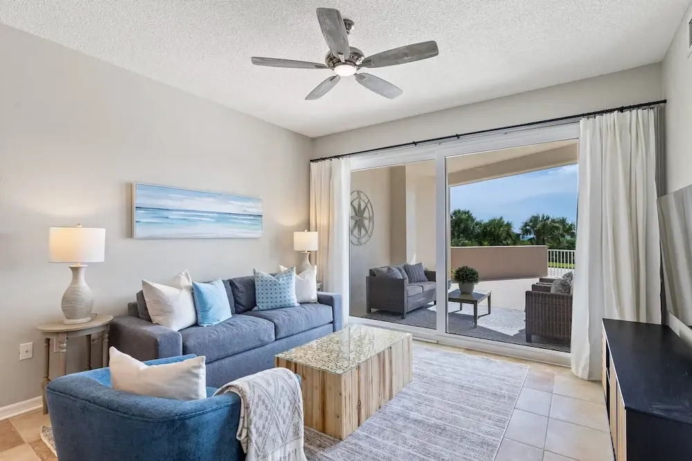 Oceanfront Condo With Large Patio, Direct Water Access, Pool, Central AC, & W/D