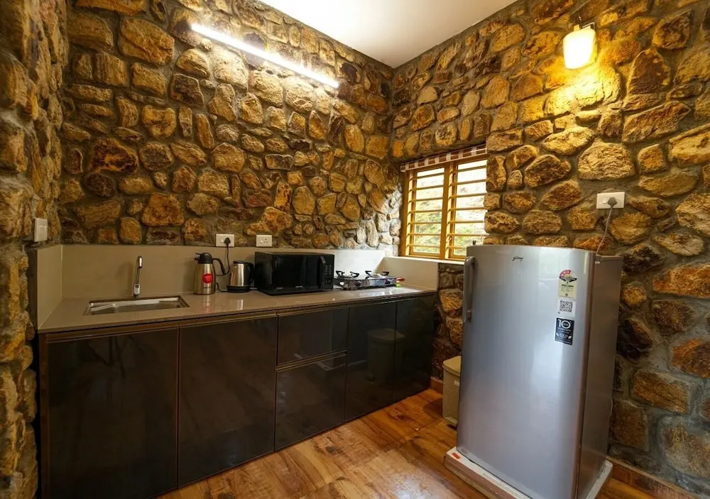 Stone castle by voye homes